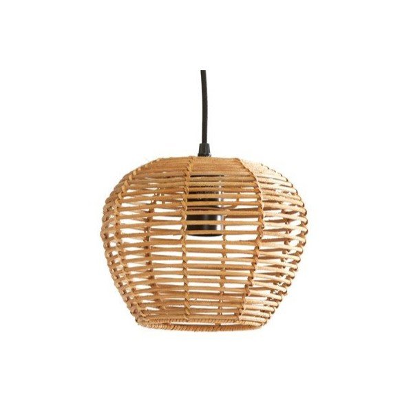 Abajur în culoare naturală ø 23 cm Latvia – Light & Living
