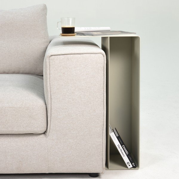 Măsuță auxiliară din oțel 40x30 cm Slide High – Spinder Design-image-1