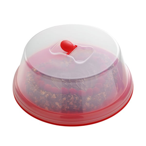 Cutie tort din plastic Premier Housewares, roșu