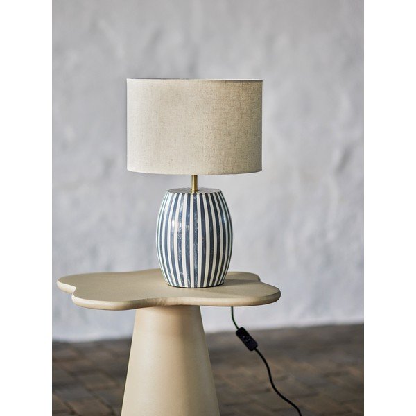Veioză albă/gri LED (înălțime 47 cm) Tali – Bloomingville-image-2