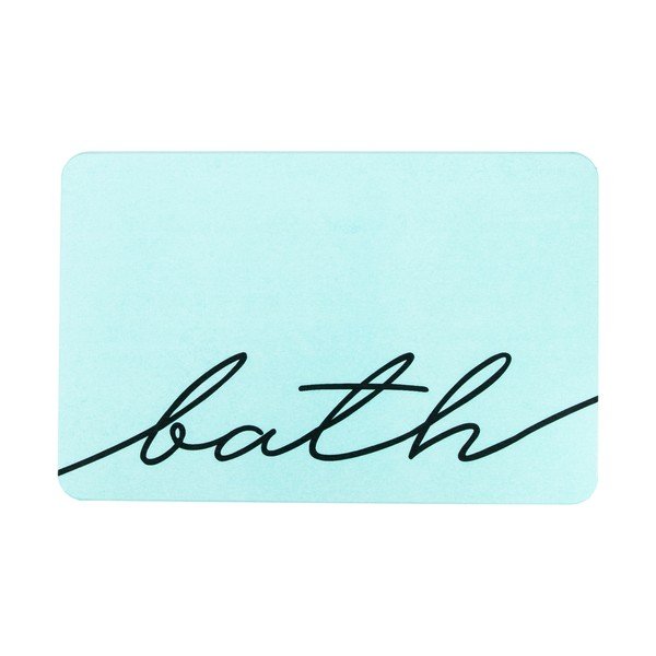 Covoraș de baie albastru deschis 39x60 cm Bath – Artsy Doormats