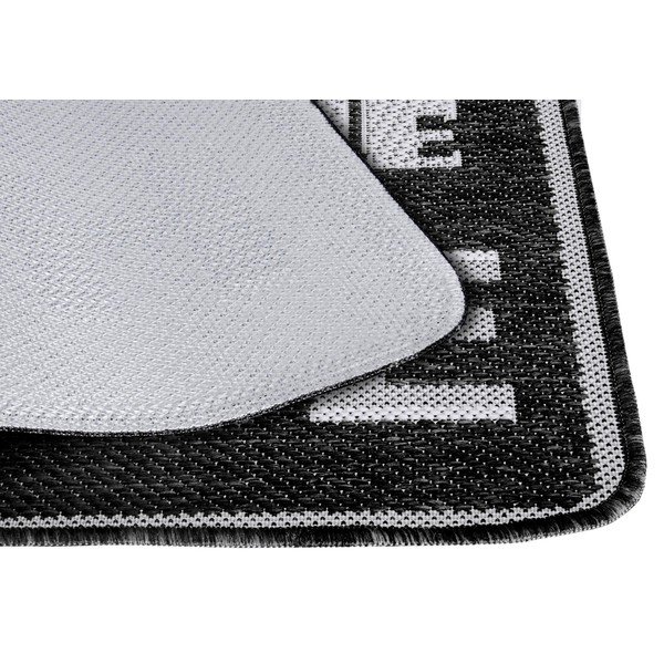 Covoraș intrare Hanse Home Weave Smiley, 50x80 cm, gri antracit-image-2