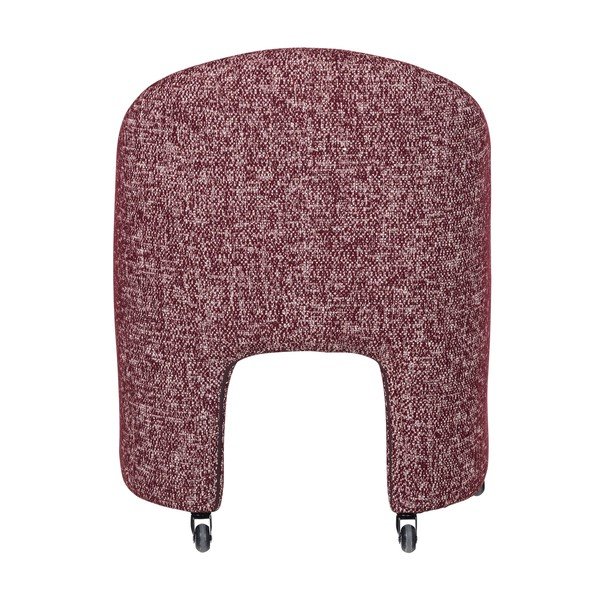 Scaun de birou burgundy tapițat Cordo – WOOOD-image-4