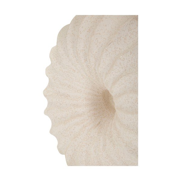Veioză crem din ceramică cu abajur textil (înălțime 40 cm) Anemone – Mauro Ferretti-image-4