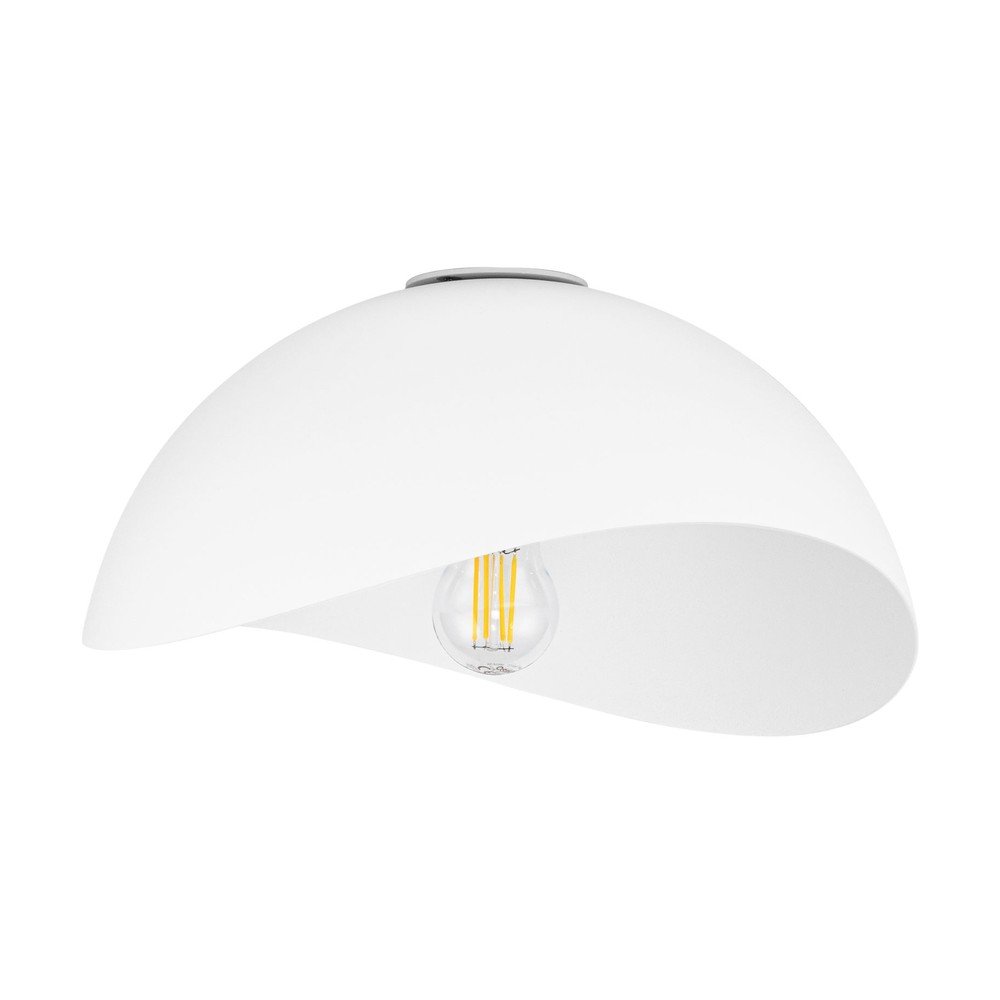 Plafonieră alb mat din metal Opsi – Nova Luce