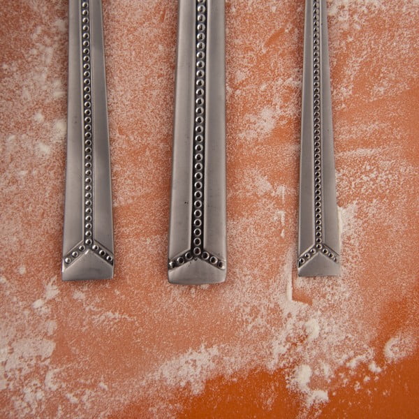 Tacâmuri argintii din oțel inoxidabil 24 buc. Bright – Orion-image-3