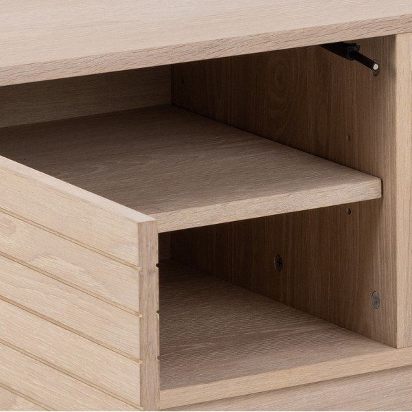 Comodă TV   cu aspect de lemn de stejar 160x50 cm Linley – Actona-image-1