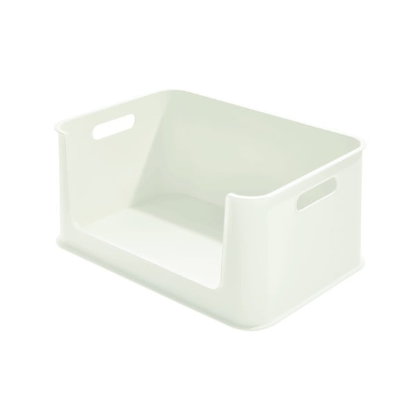 Cutie depozitare iDesign Eco Open, 43 x 30,2 cm, alb