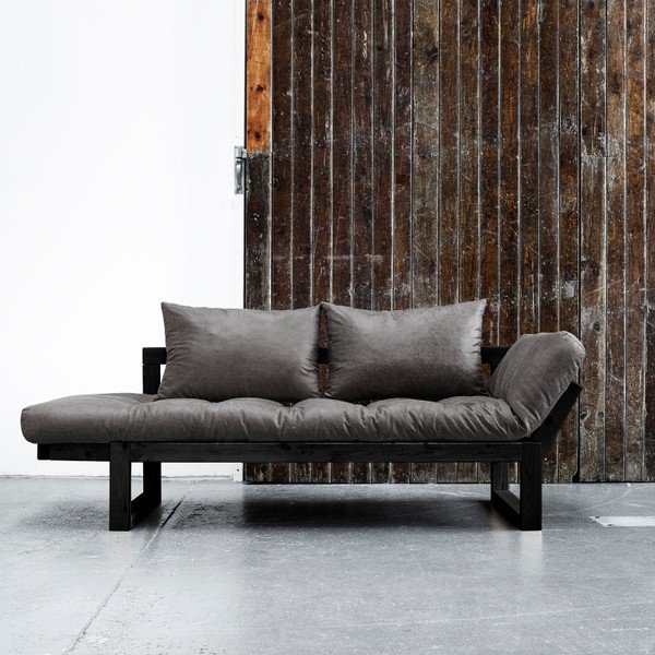 Canapea Karup Vintage Edge Black/Black-image-2