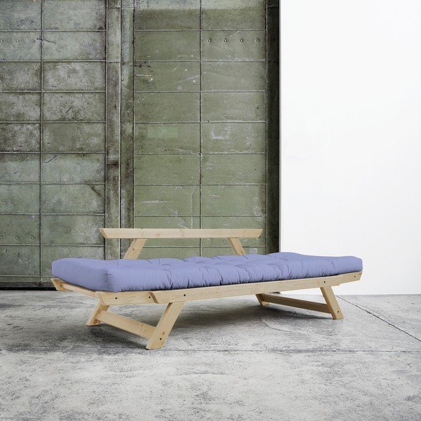 Canapea extensibilă Karup Bebop Natural/Blue Breeze-image-1