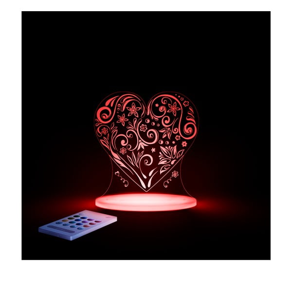 Lampă de veghe cu LED pentru copii, Aloka Loveheart