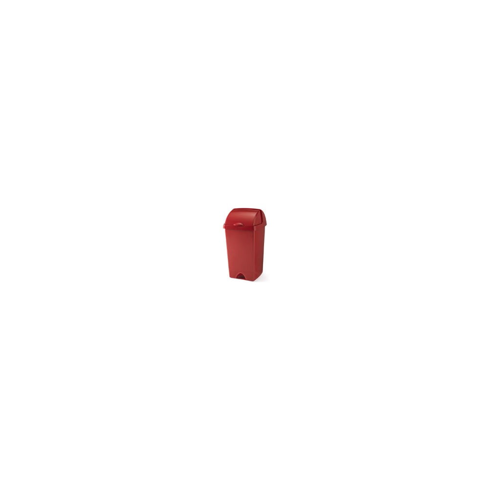 Coș de gunoi cu capac detașabil Addis, 38 x 34 x 68 cm, roșu