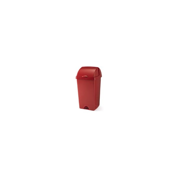 Coș de gunoi cu capac detașabil Addis, 38 x 34 x 68 cm, roșu