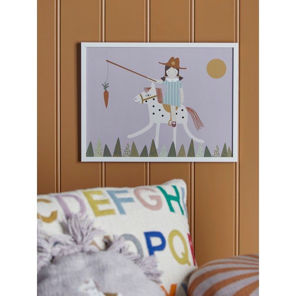 Tablou pentru copii 32x42 cm Rosa – Bloomingville Mini-image-1