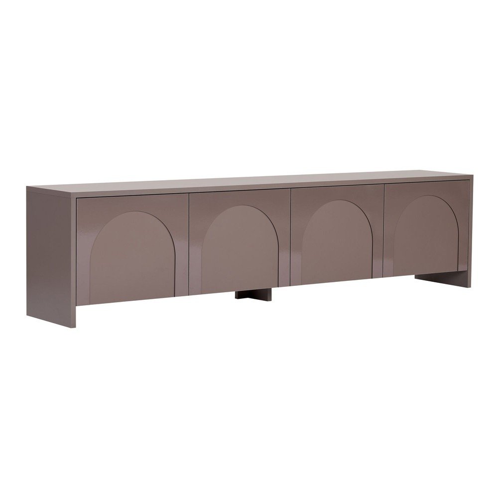 Comodă TV taupe 180x45x32 cm Aurelia – Kalune Design