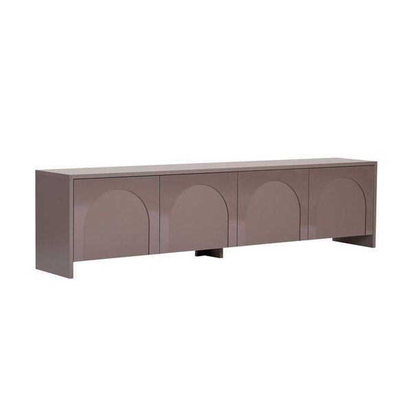 Comodă TV taupe 180x45x32 cm Aurelia – Kalune Design