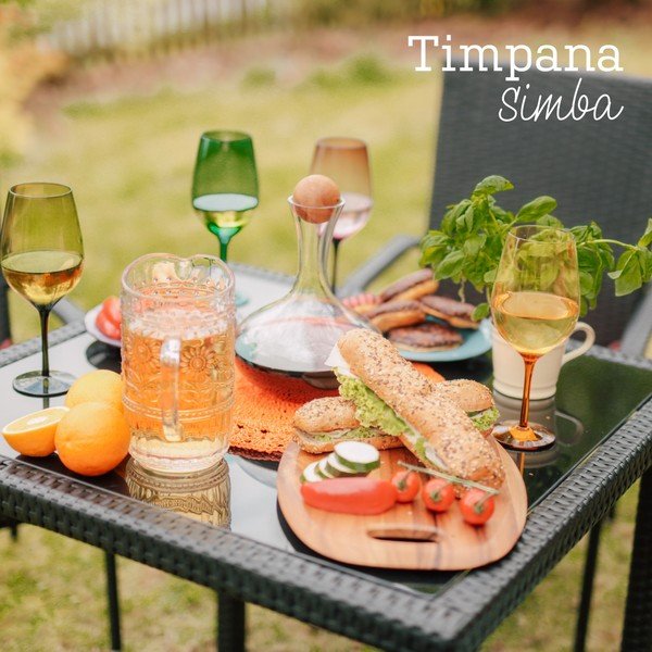Set mobilier grădină din ratan artificial Timpana Simba-image-4