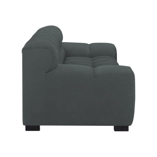 Canapea cu trei locuri Windsor & Co Sofas Moon, gri închis-image-2