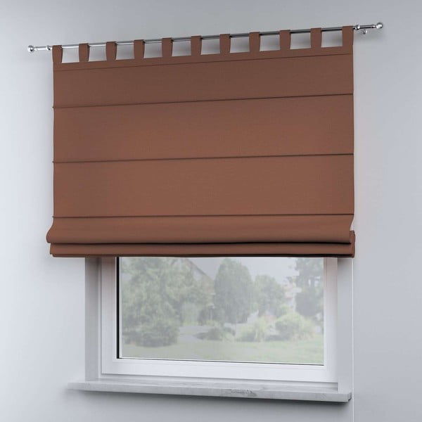 Jaluzea romană maro 170x130 cm Happiness - Yellow Tipi-image-3