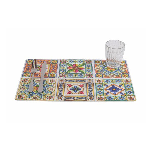 Suporturi pentru farfurii din plastic 6 buc. 45x30 cm Costiera – VDE Tivoli 1996-image-3