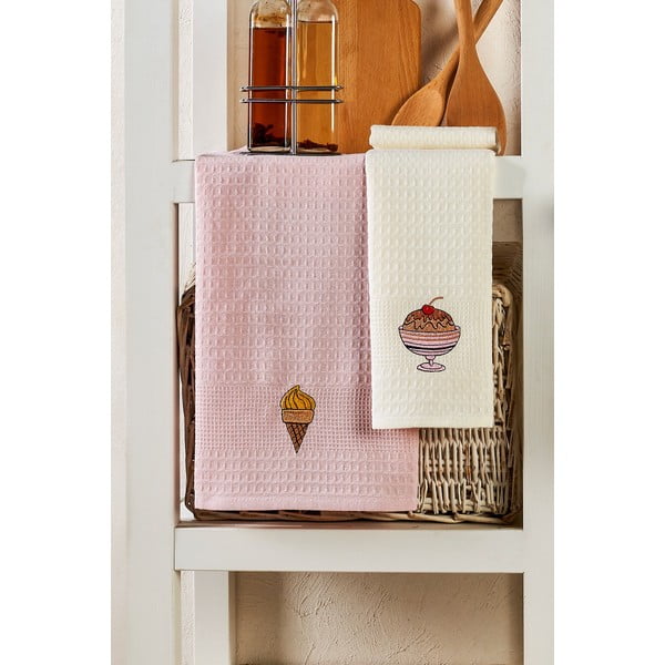 Prosoape de vase 6 buc. din bumbac 40x60 cm Ice Cream – Foutastic-image-2