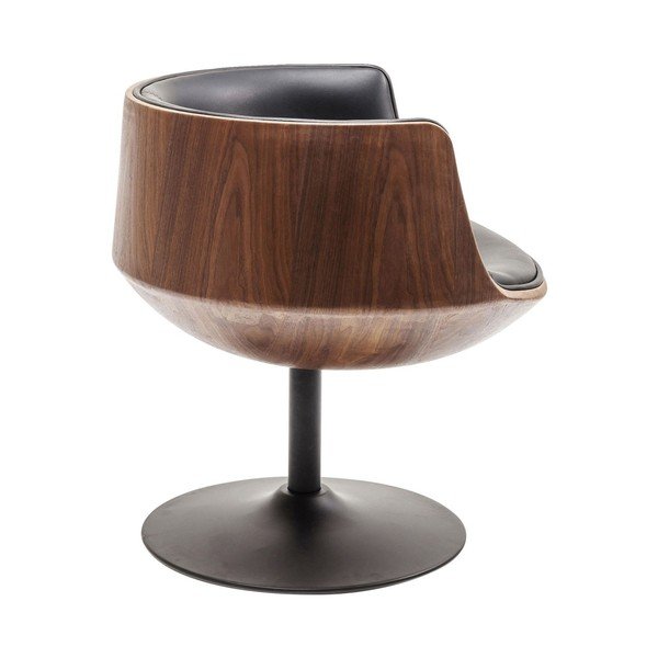 Fotoliu Kare Design Club 54, maro - negru-image-2