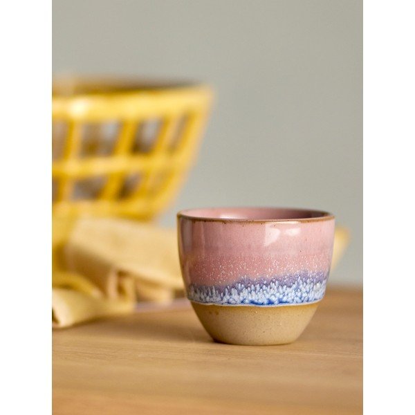 Ceașcă roz prăfuit din gresie ceramică 195 ml Paula – Bloomingville-image-1