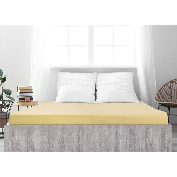 Cearceaf galben 180x200 cm – B.E.S.-image-2