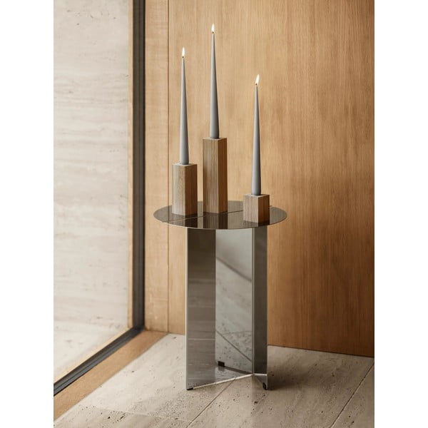 Sfeșnice 3 buc. din lemn Dreva – Blomus-image-4