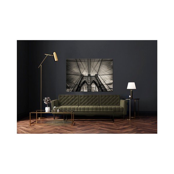 Tablou Styler Canvas Silver Brooklyn, 85 x 113 cm-image-1