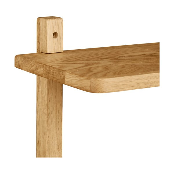 Raft în culoare naturală etajat din lemn de stejar 20 cm Townsville – House Nordic-image-4