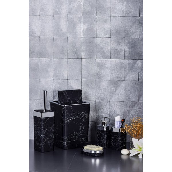 Set de accesorii de baie negru – Oyo Concept-image-1