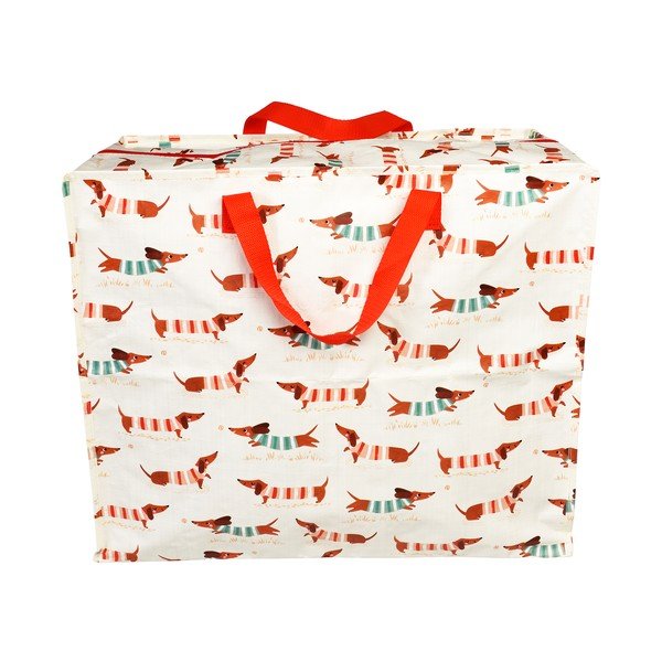 Cutie de depozitare pentru haine din plastic reciclat 28x58x48 cm Sausage Dog – Rex London-image-2