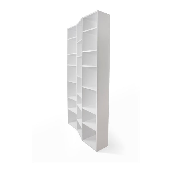 Bibliotecă albă 108x224 cm Valsa – TemaHome-image-4