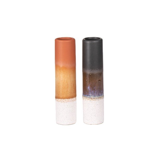 Vaze 2 buc. din gresie (înălțime 12,5 cm) Mojave – Sass & Belle