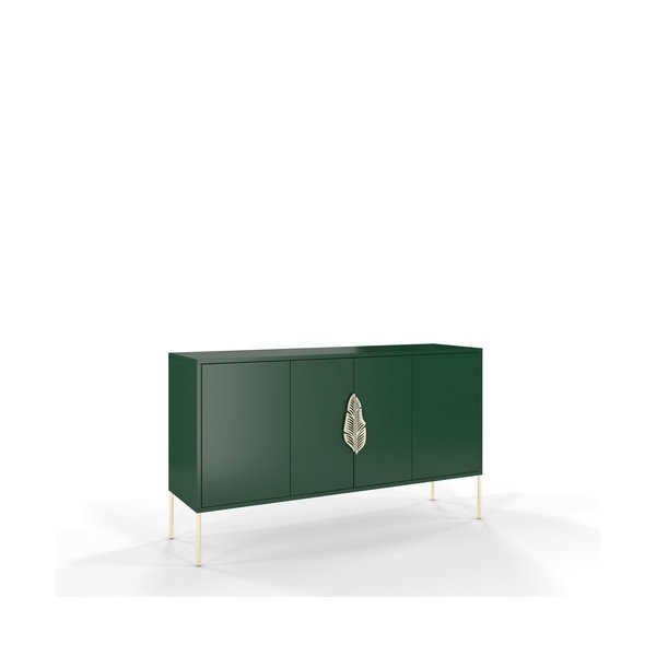 Comodă Skandica Merlin, verde închis-image-2