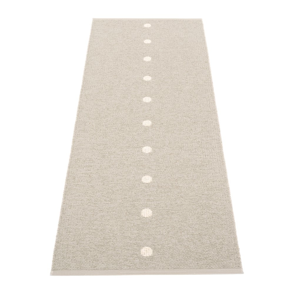 Covor tip traversă pentru interior și exterior bej/crem 70x200 cm Peg Linen Vanilla – Pappelina