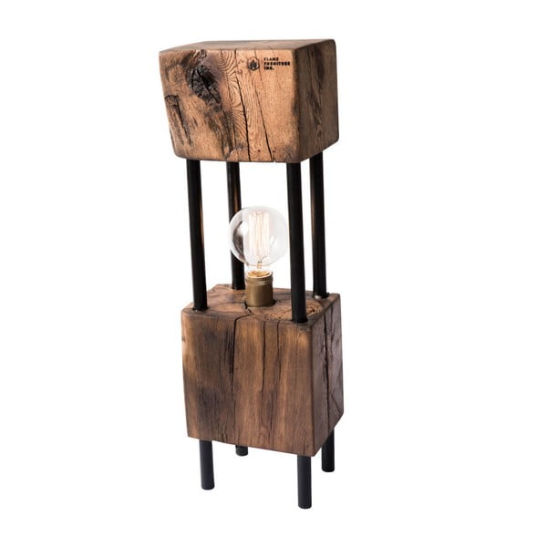 Veioză din lemn de stejar FLAME furniture Inc. Monolit