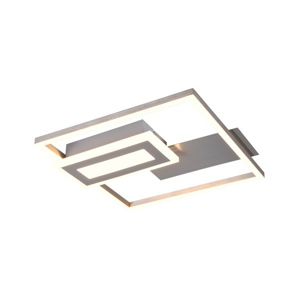 Plafonieră argintie LED 30x33 cm Spiro – Reality-image-1