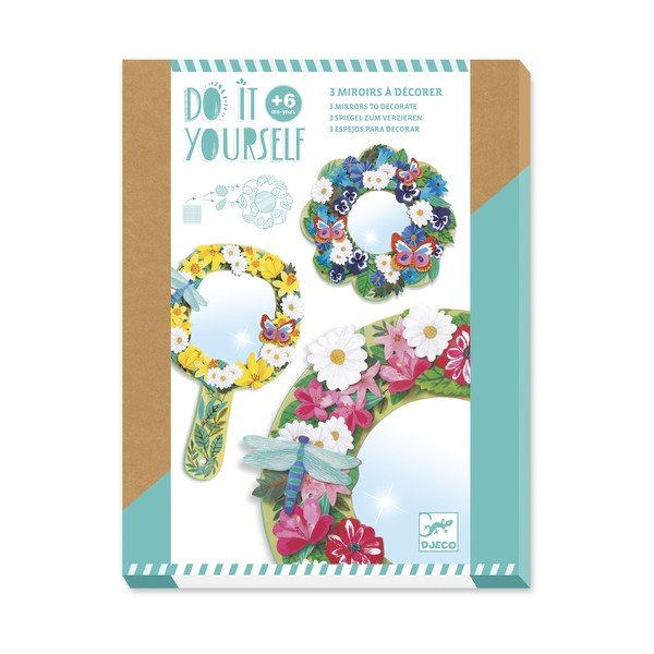 Set DIY 3 oglinzi decorative Djeco Fairy-image-3