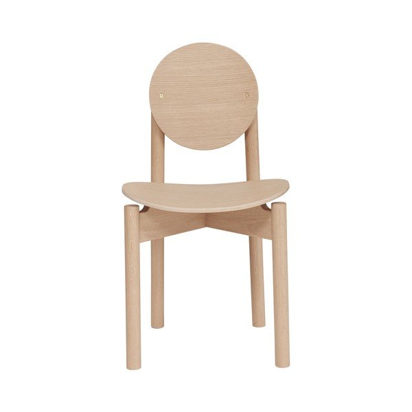 Scaun de dining în culoare naturală deschisă din lemn de frasin Oy – OYOY Living Design