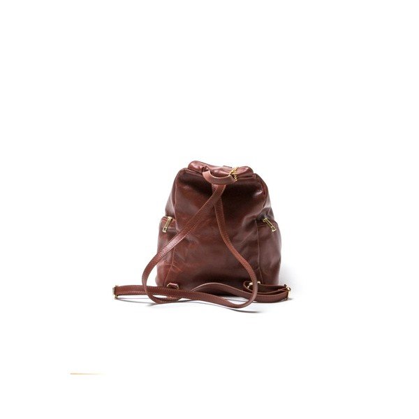 Rucsac din piele Isabella Rhea Marrone-image-2