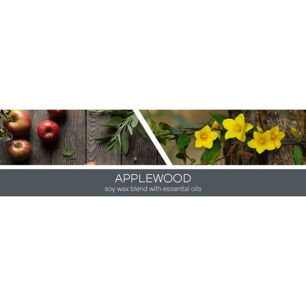 Lumânare parfumată pentru bărbați Goose Creek Applewood, 35 de ore de ardere-image-1