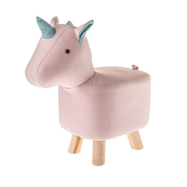 Scaun de copii roz deschis Unicorn – Dakls