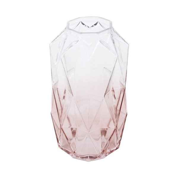 Vază roz din sticlă (înălțime 28 cm) Brice – Premier Housewares-image-3