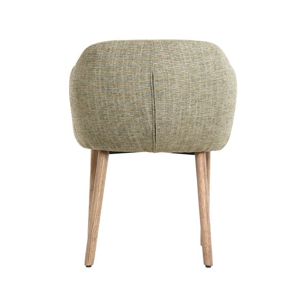 Set de scaune de sufragerie verde deschis cu cotiere 2 buc. tapițat Blaine – Light & Living-image-4