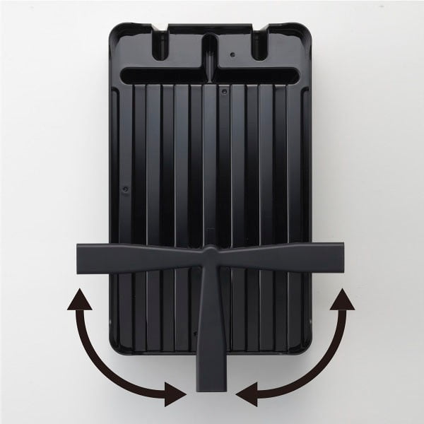 Suport vase YAMAZAKI Tower, negru-image-3