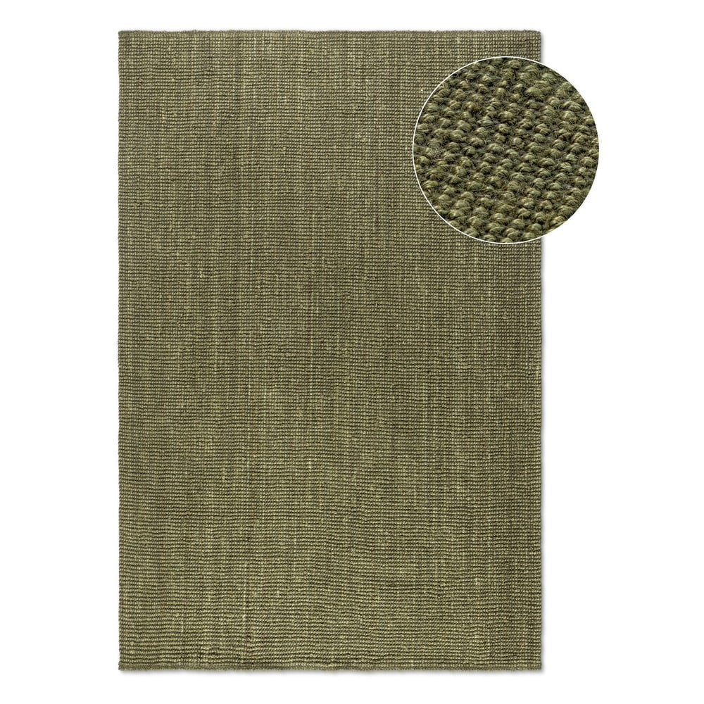 Covor kaki din iută 190x280 cm Bouclé – Hanse Home