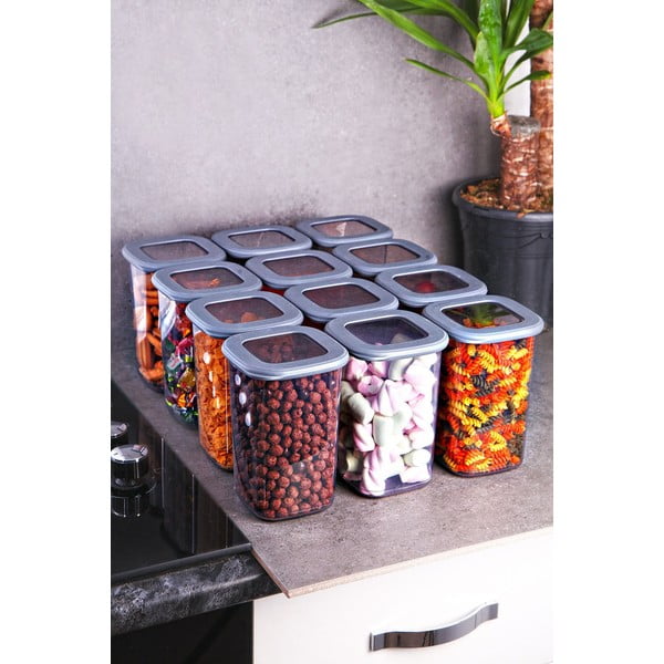 Recipiente 12 buc. pentru alimente Fresco – Hermia-image-1
