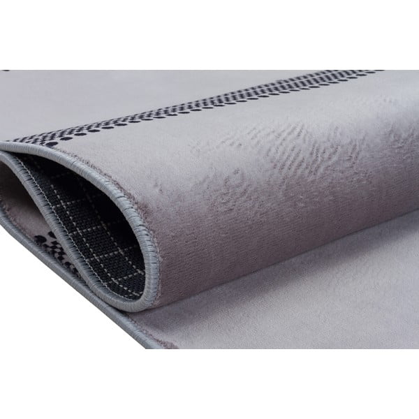 Covor lavabil gri 120x80 cm - Vitaus-image-3